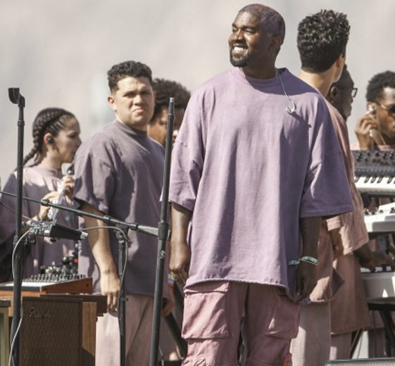 Gina-Luciani-Sunday-Service-Kanye-Flute-Band-Member